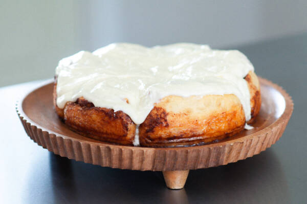 Pull-Apart Cinnamon Bun Cake