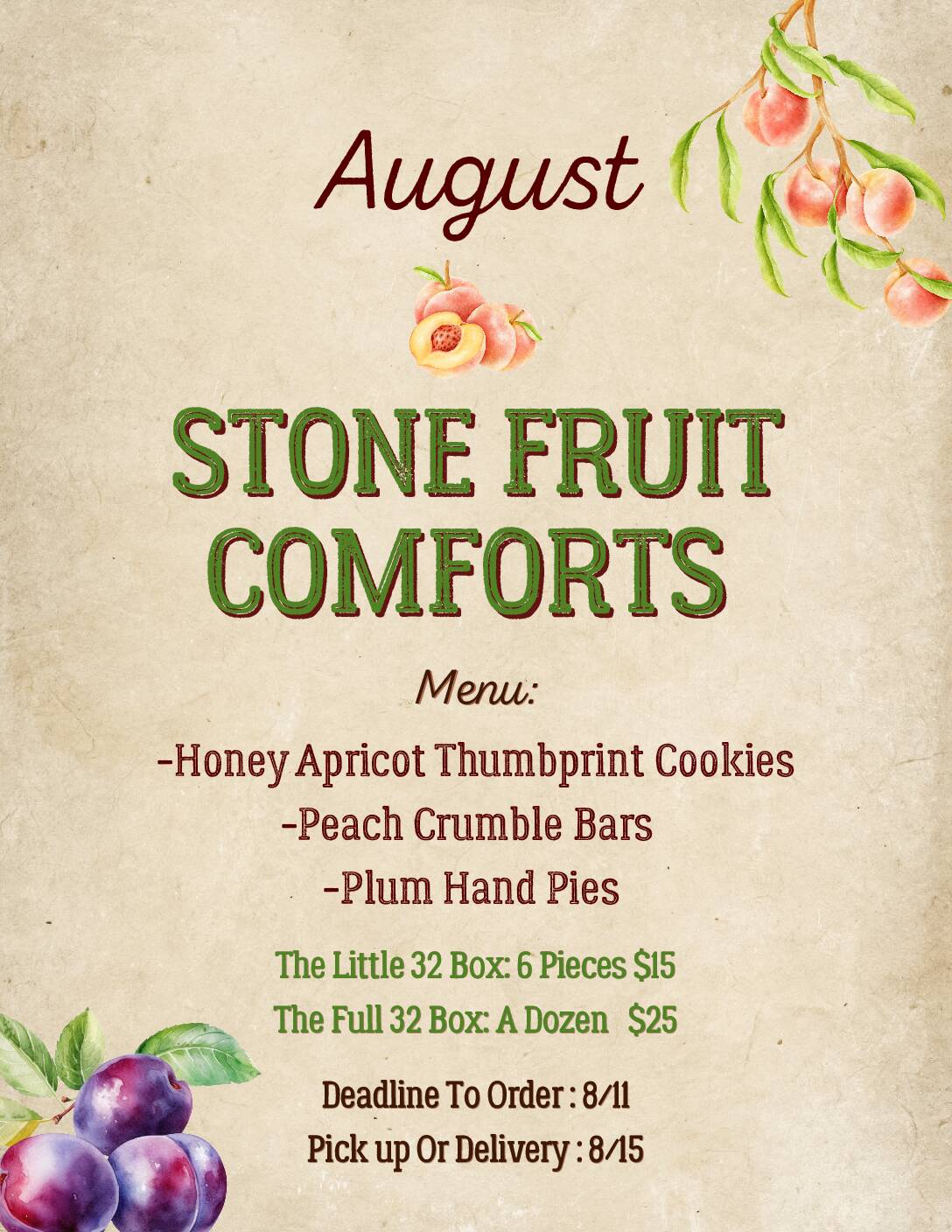 Full 32 Box - August 2025